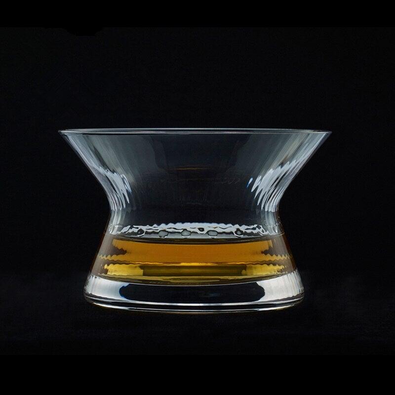 Unique Spinning Whiskey Glass