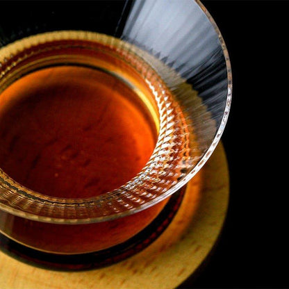 Unique Spinning Whiskey Glass