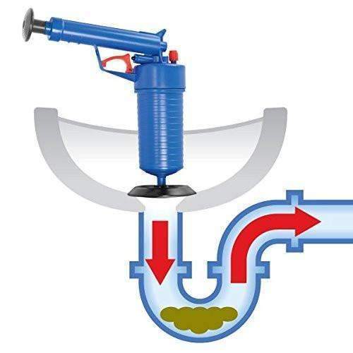 Powerful Air Drain Blaster for Clogged Sink Drains