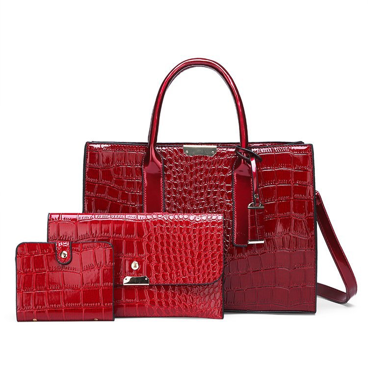 Luxury Crocodile Pattern Tote Bag