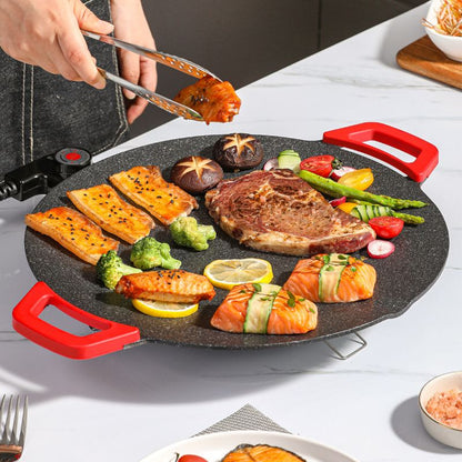 Non Stick Electric Griddle for Healthy Smokeless Cooking