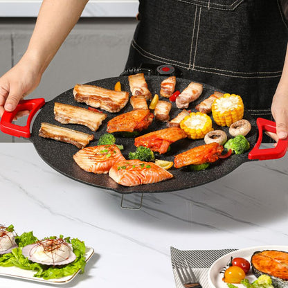 Non Stick Electric Griddle for Healthy Smokeless Cooking