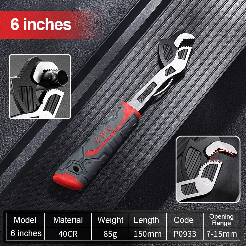 Heavy Duty Adjustable Locking Pipe Wrench Tool - Befez