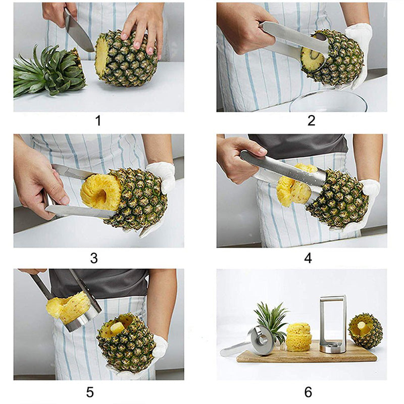 Easy Use Fresh Pineapple Corer