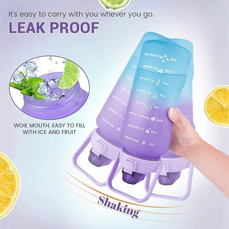 Inspiring 3-in-1 Hydration Water Bottle