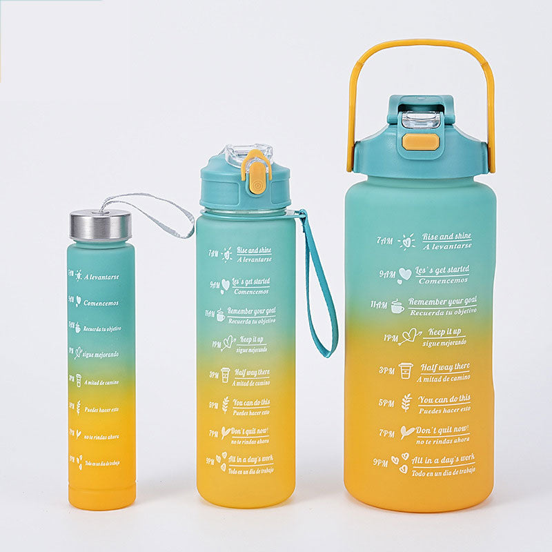 Inspiring 3-in-1 Hydration Water Bottle