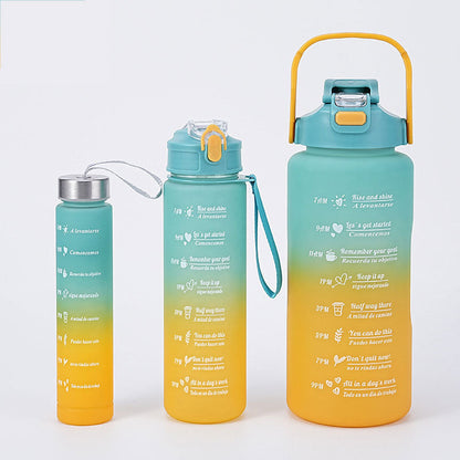 Inspiring 3-in-1 Hydration Water Bottle