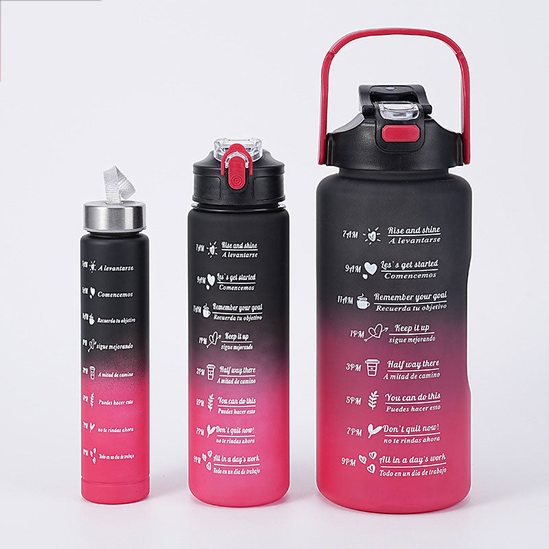 Inspiring 3-in-1 Hydration Water Bottle