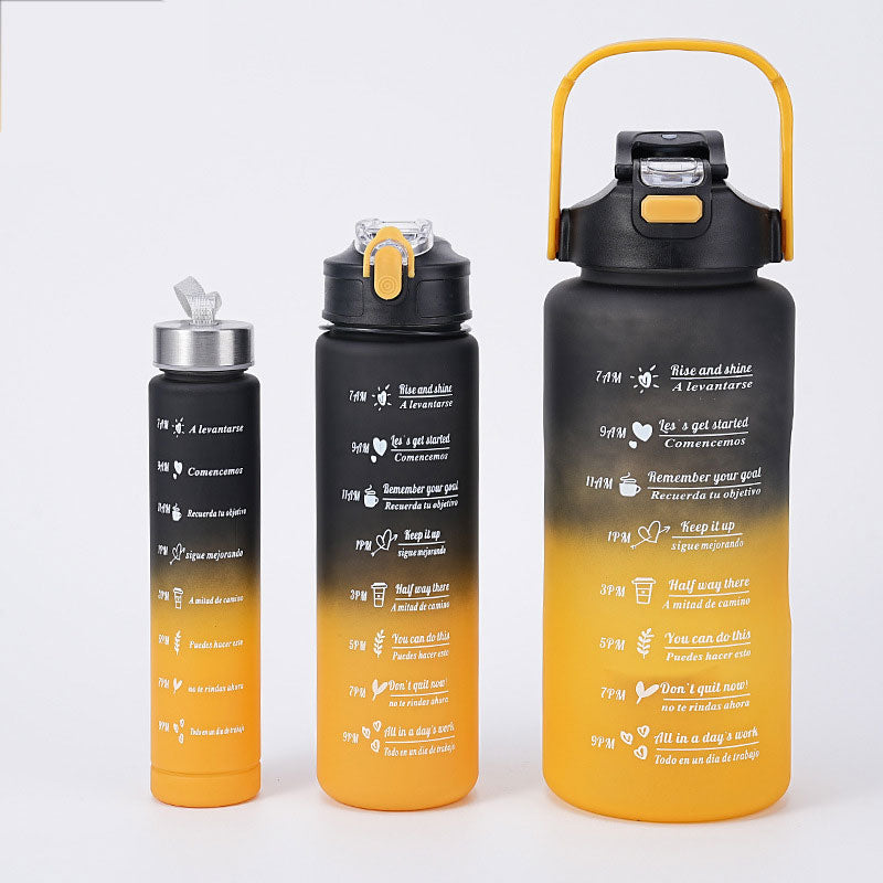 Inspiring 3-in-1 Hydration Water Bottle