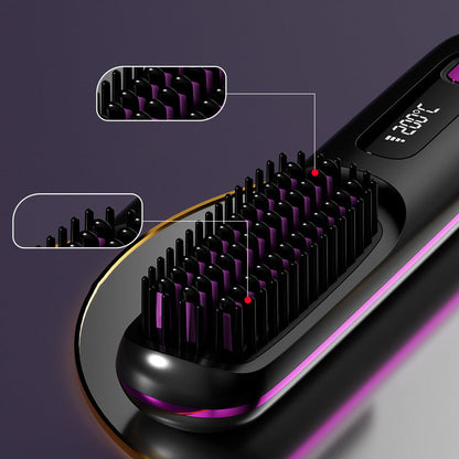 Fast Wireless Ceramic Flat Iron Comb