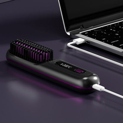 Fast Wireless Ceramic Flat Iron Comb