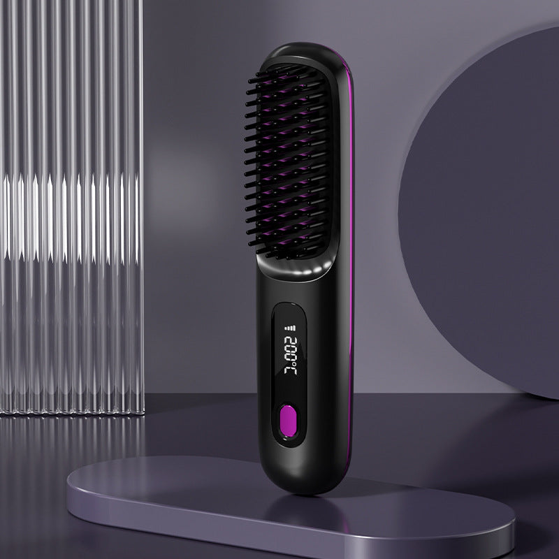 Fast Wireless Ceramic Flat Iron Comb - Befez