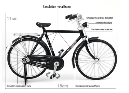 Miniature DIY Bike Kit Model