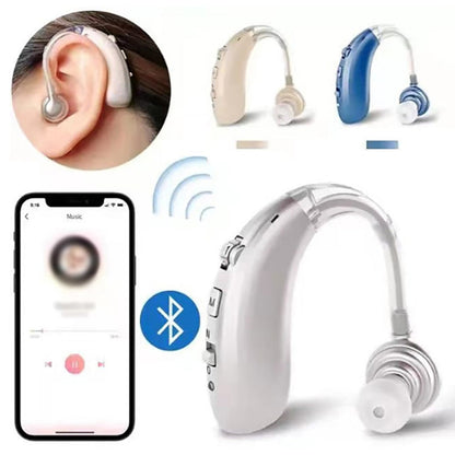 Easy to Use Wireless Hearing Aid Headphones for Seniors