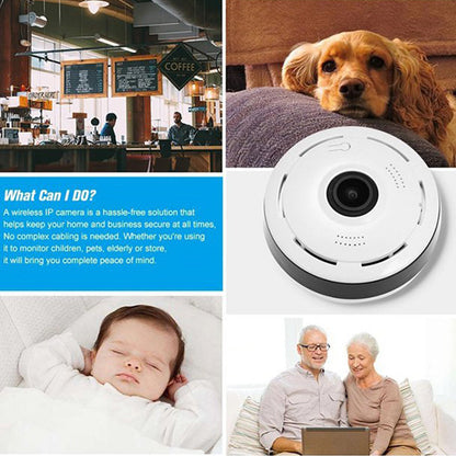 Wireless 360 Degree Home Security Camera