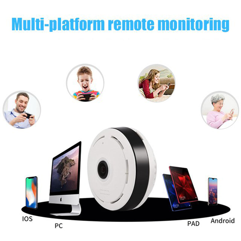 Wireless 360 Degree Home Security Camera