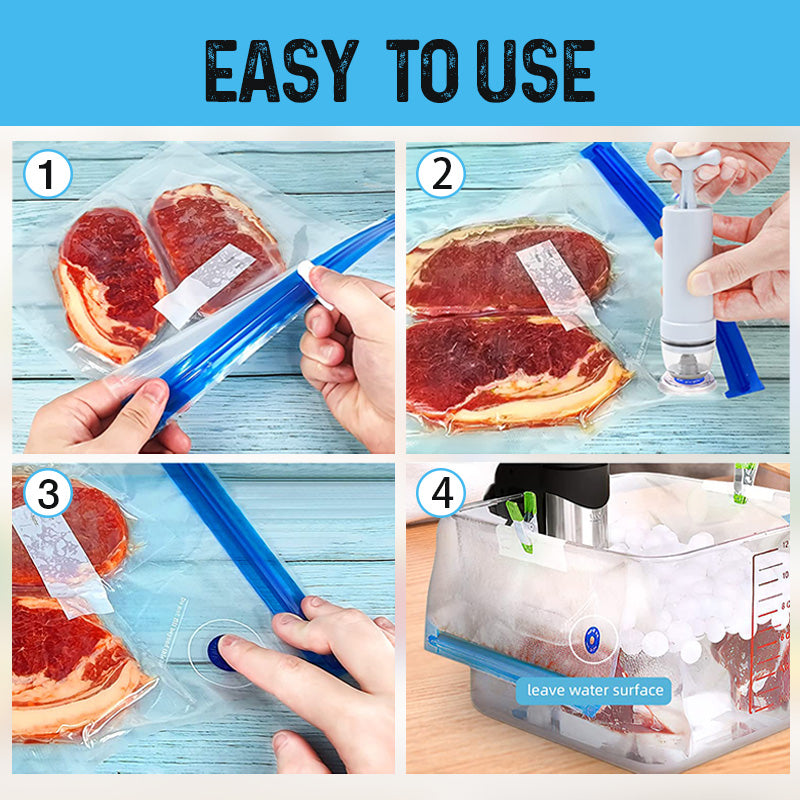 Food Saver Vacuum Sealer Bags Set