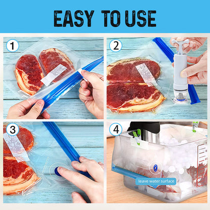 Food Saver Vacuum Sealer Bags Set