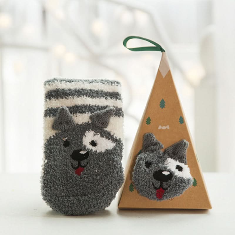Cozy Christmas Holiday Socks