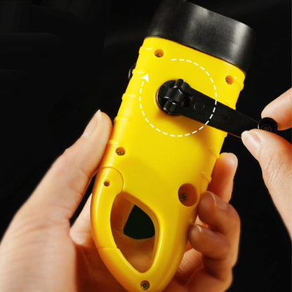 Compact Solar Powered LED Flashlight