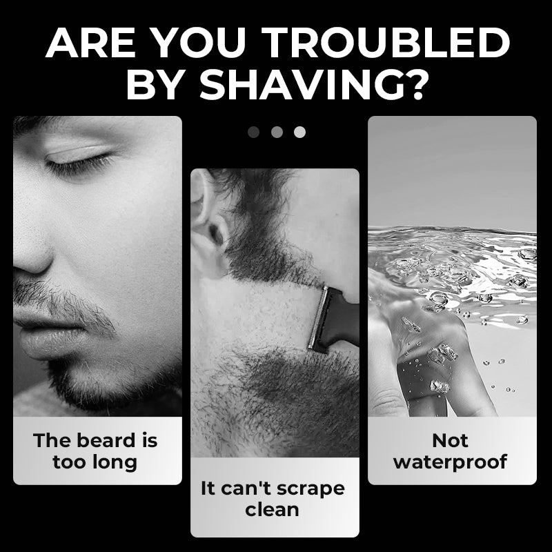 Compact Travel Rechargeable Men's Shaver