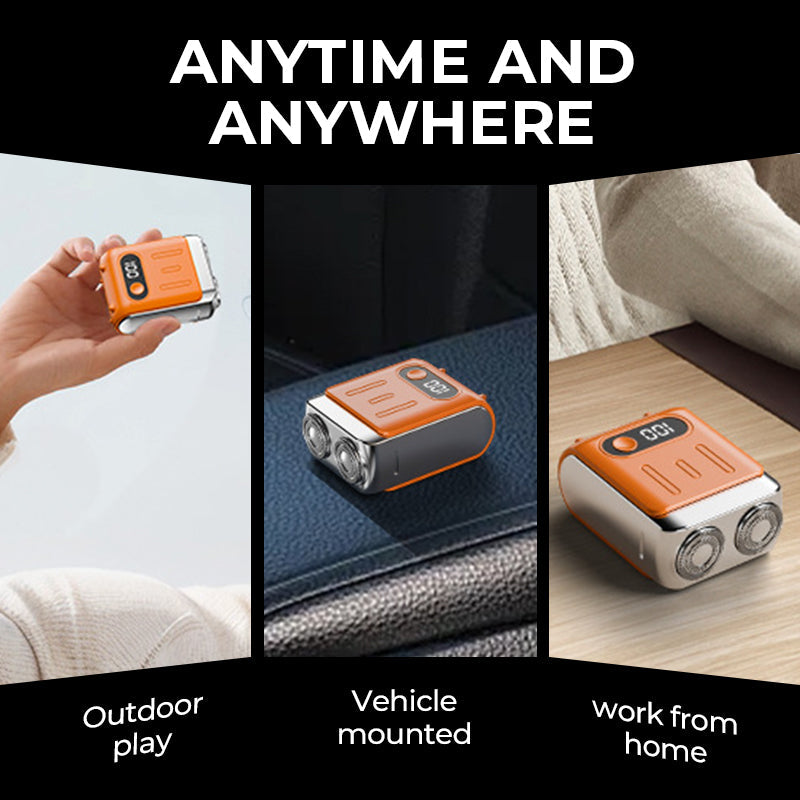 Compact Travel Rechargeable Men's Shaver