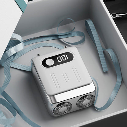 Compact Travel Rechargeable Men's Shaver