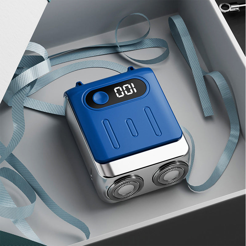 Compact Travel Rechargeable Men's Shaver