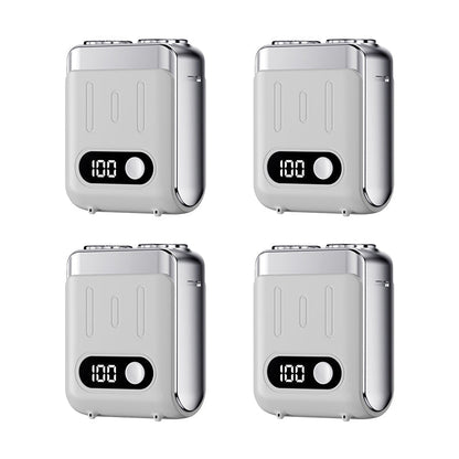 Compact Travel Rechargeable Men's Shaver