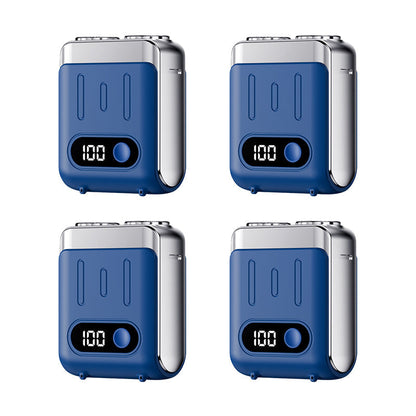 Compact Travel Rechargeable Men's Shaver