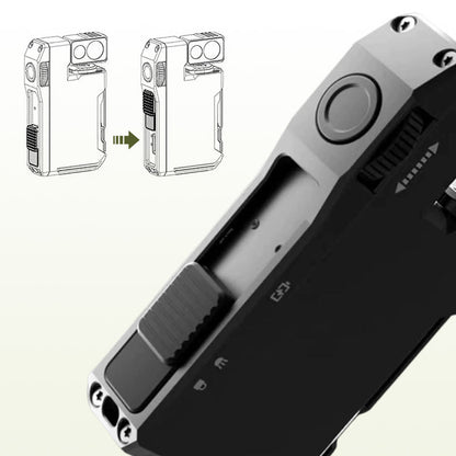 Compact LED Pocket Flashlight with Adjustable Beam