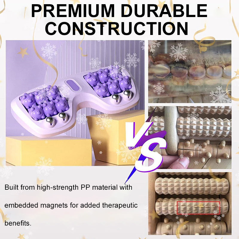 Compact Dual Foot Massager Roller