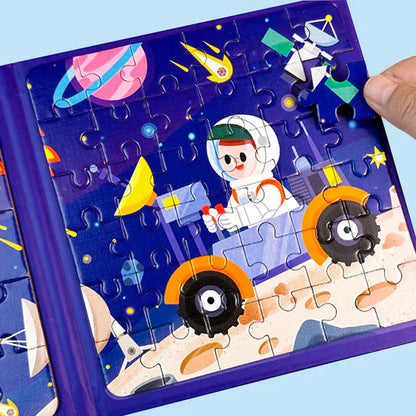 Fun Learning Magnetic Puzzle Book