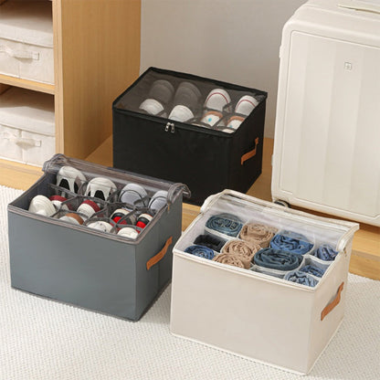 Space Saving Collapsible Shoe Storage for Closets
