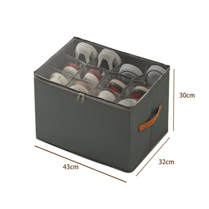 Space Saving Collapsible Shoe Storage for Closets