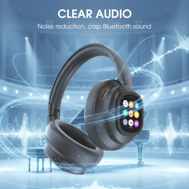 Smart Wireless Bluetooth Headphones with Voice Control