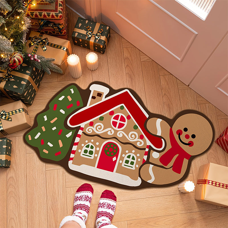 Premium Holiday Welcome Mat – Soft Non Slip Door Mat