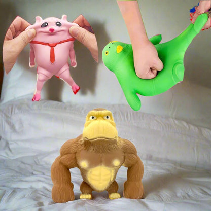 Soft Green Fish Stress Relief Toy