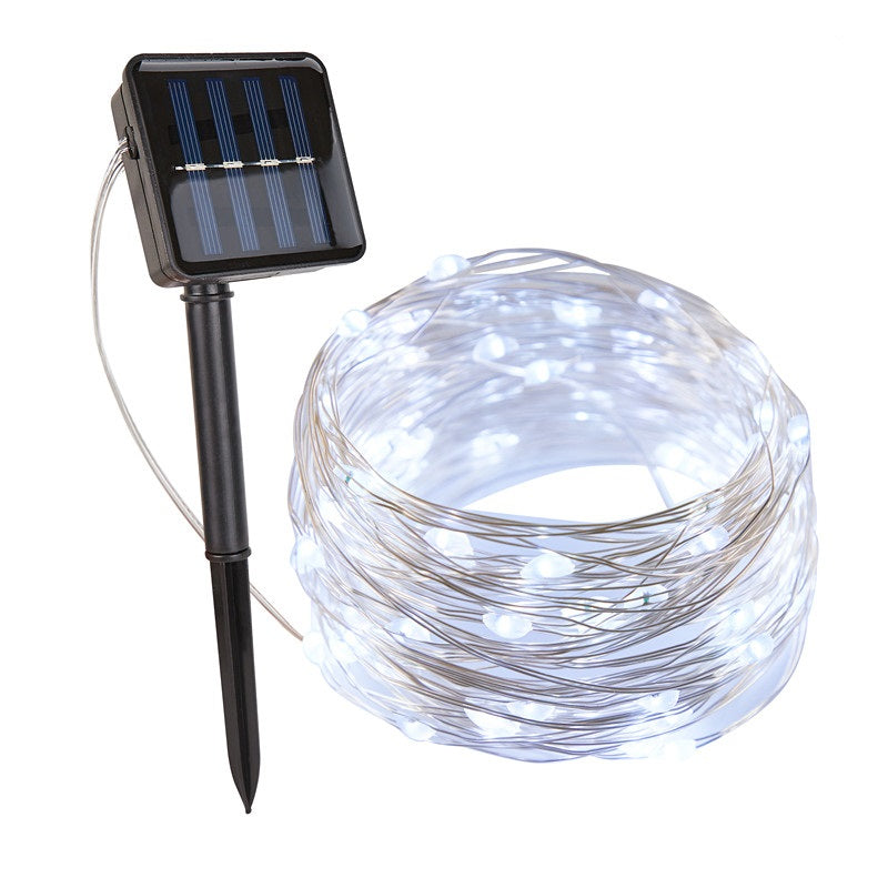 Outdoor Solar Powered Fairy String Lights Waterproof LED