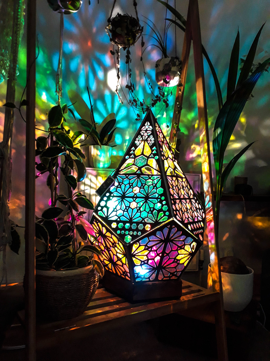 Colorful Glass LED Desk Lamp - Befez