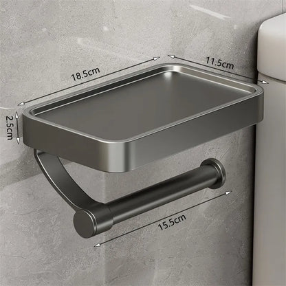 Befez | Stalux Bathroom Tissue Holder with Storage