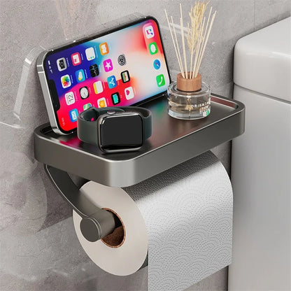 Befez | Stalux Bathroom Tissue Holder with Storage