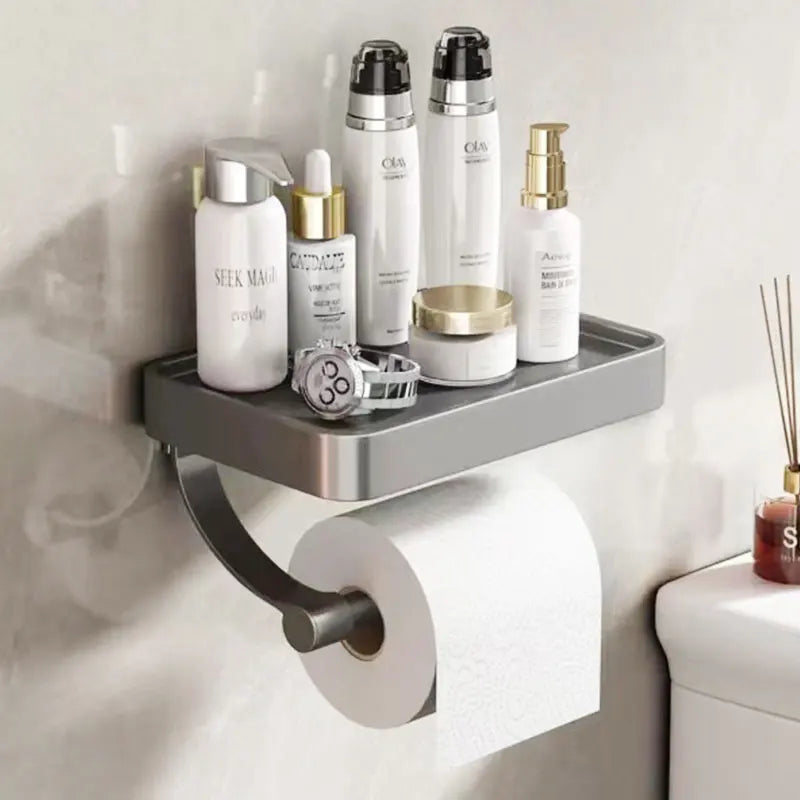Befez | Stalux Bathroom Tissue Holder with Storage