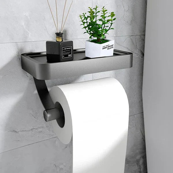 Befez | Stalux Bathroom Tissue Holder with Storage