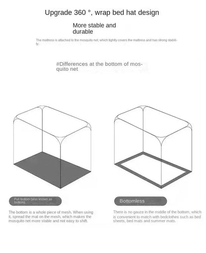 Befez | Gray Mosquito Net - Easy Bug Screen for Home