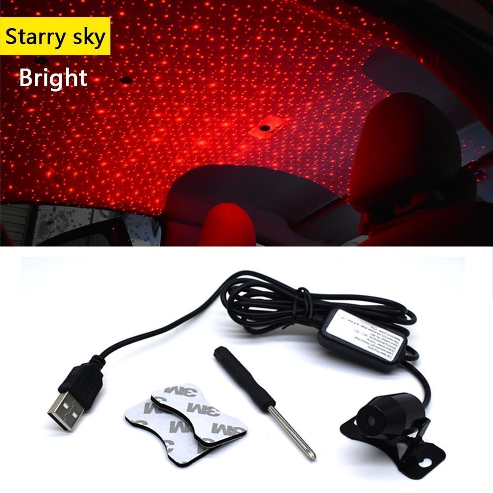 Colorful Night Sky Car Lamp - Befez