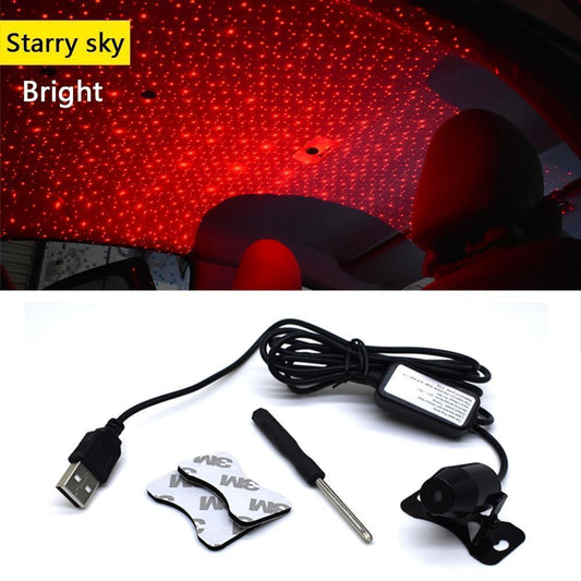 Colorful Night Sky Car Lamp - Befez
