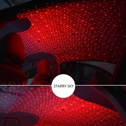 Colorful Night Sky Car Lamp