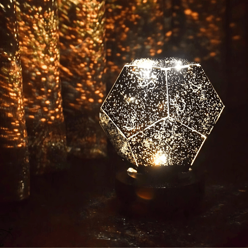 Colorful Night Sky Projector Table Lamp