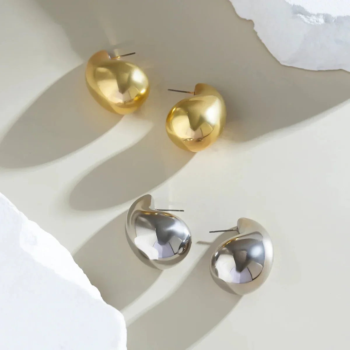 Fashionable Drop Shaped Earrings